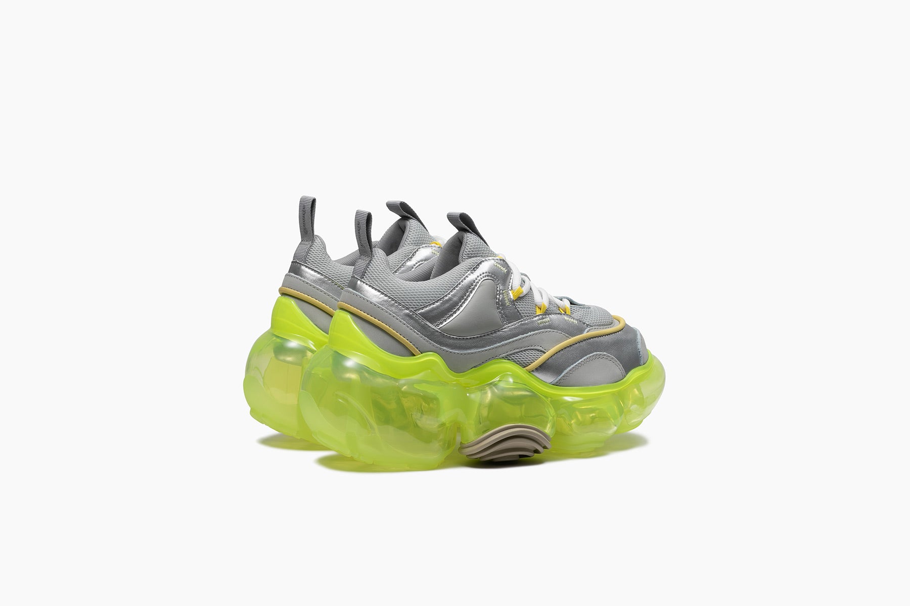 MOOPIE JAWS GRAY / NEON YELLOW