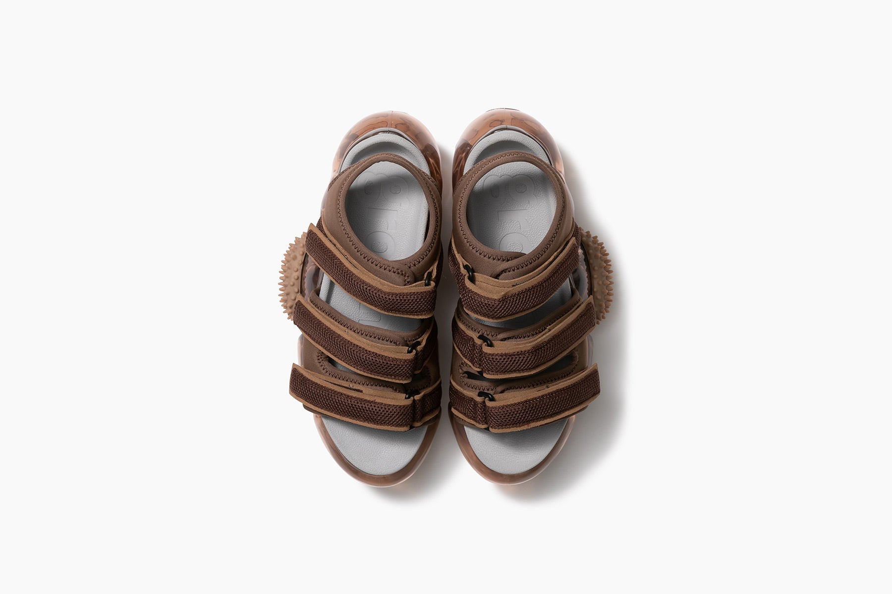 MOOPIE CATERPILLAR SANDAL BROWN / BROWN