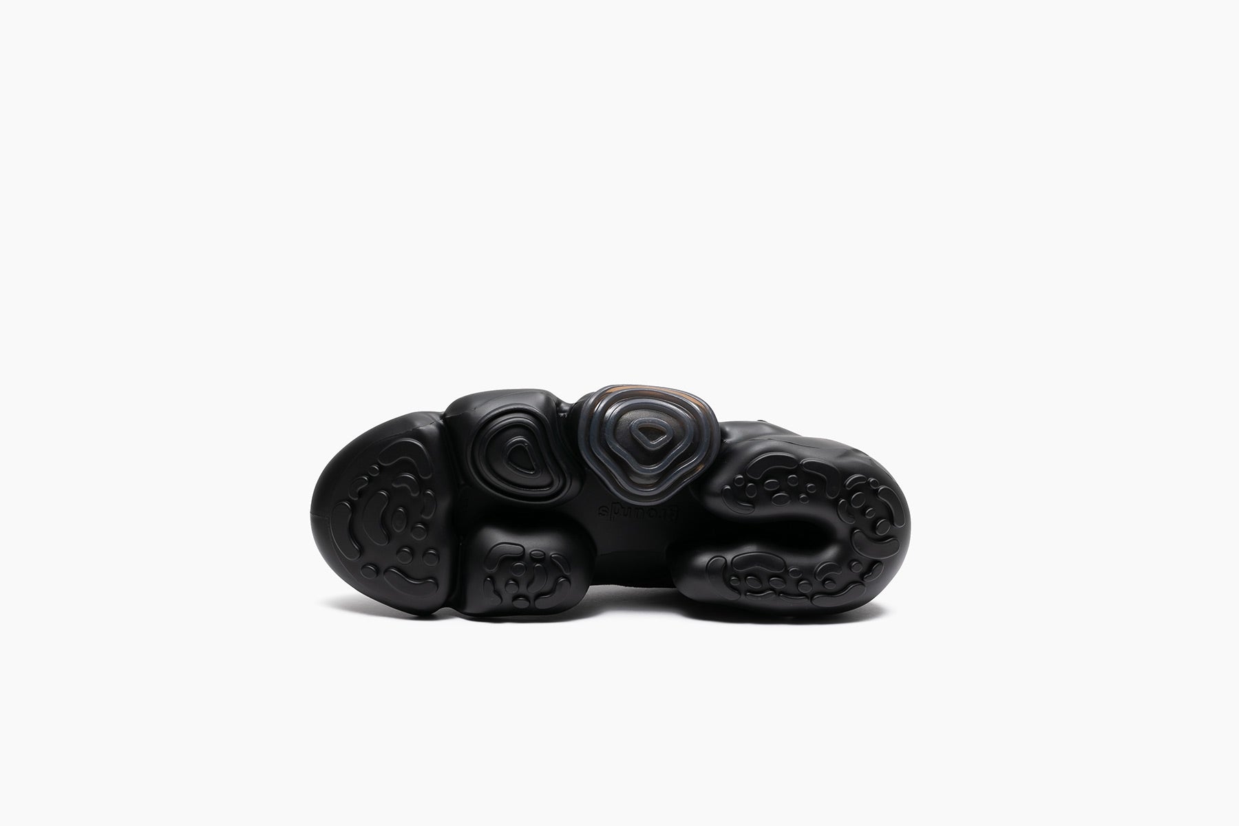 grounds MOOPIE NAZCA LACE　BLACK BROWN / BLACK SOLID MATTE