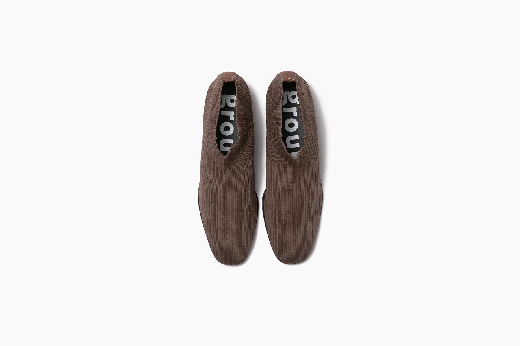 grounds BABY JEWELRY RIB SOCK SHORT　GREIGE / GREIGE