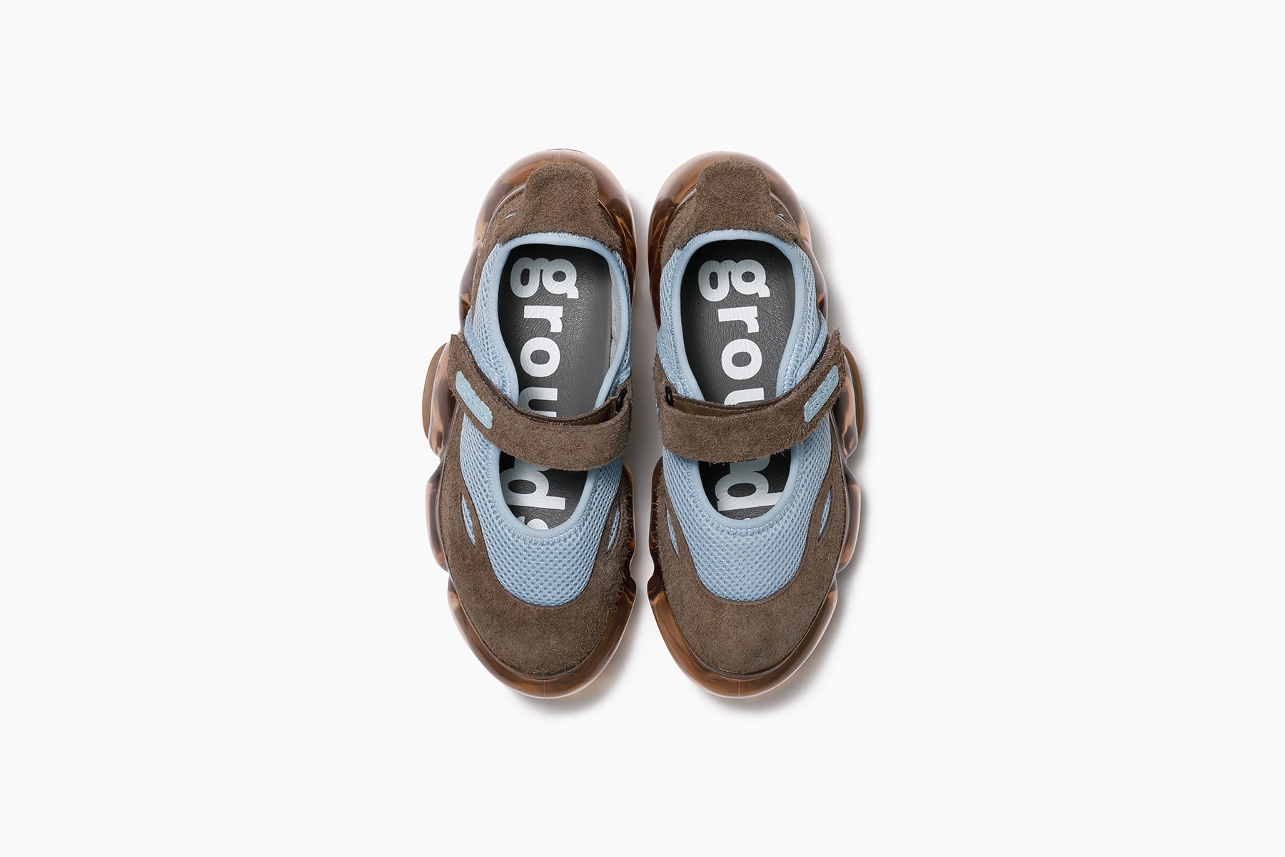 grounds MOOPIE MARY JANE　MINT CHOCO / CHOCO