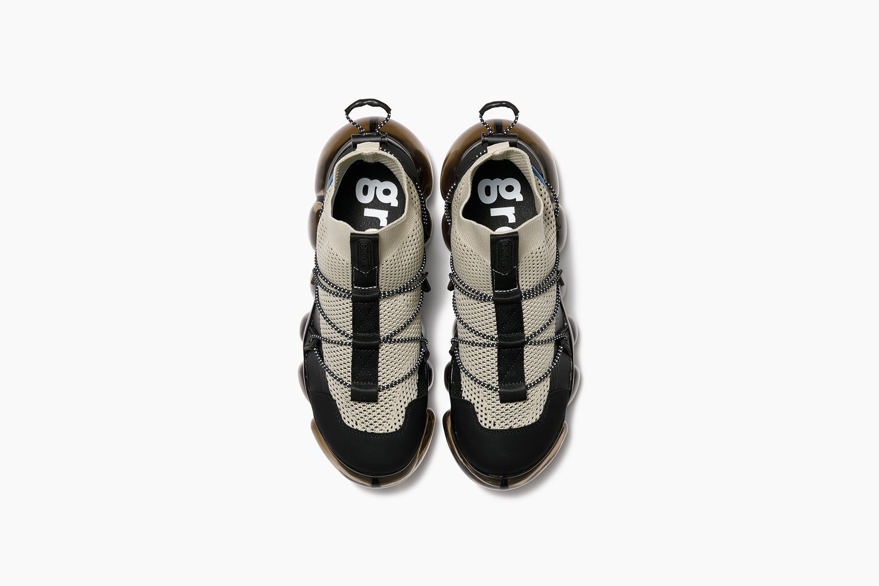grounds JEWELRY STONE CREAM BLACK / BLACK
