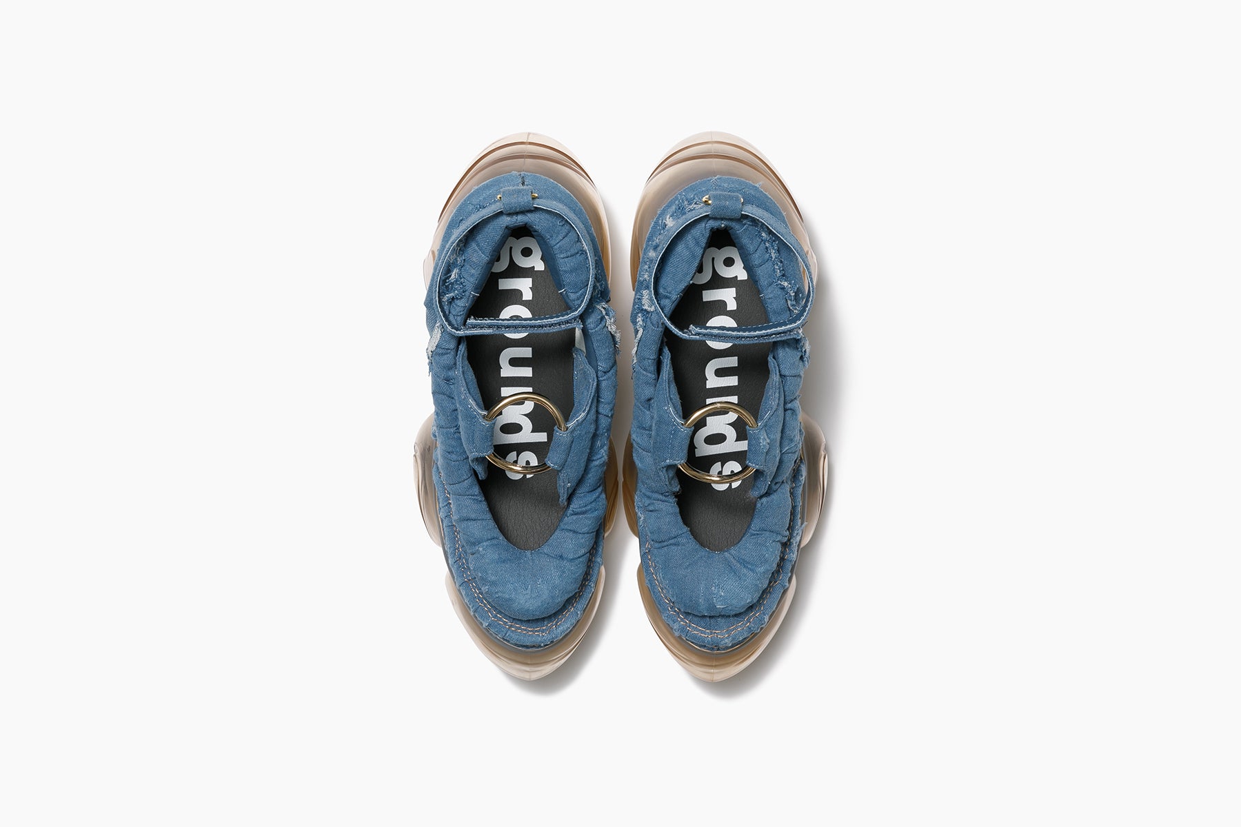 grounds LOOPIE DONUTS LIGHT BLUE DENIM / SAND