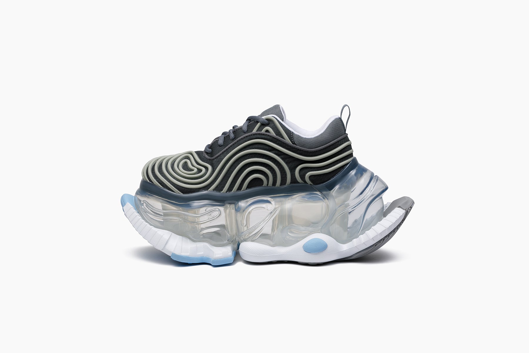 grounds SKYSCRAPER FALCON OPHIDIAN　GRAY / CLEAR ICE GRAY