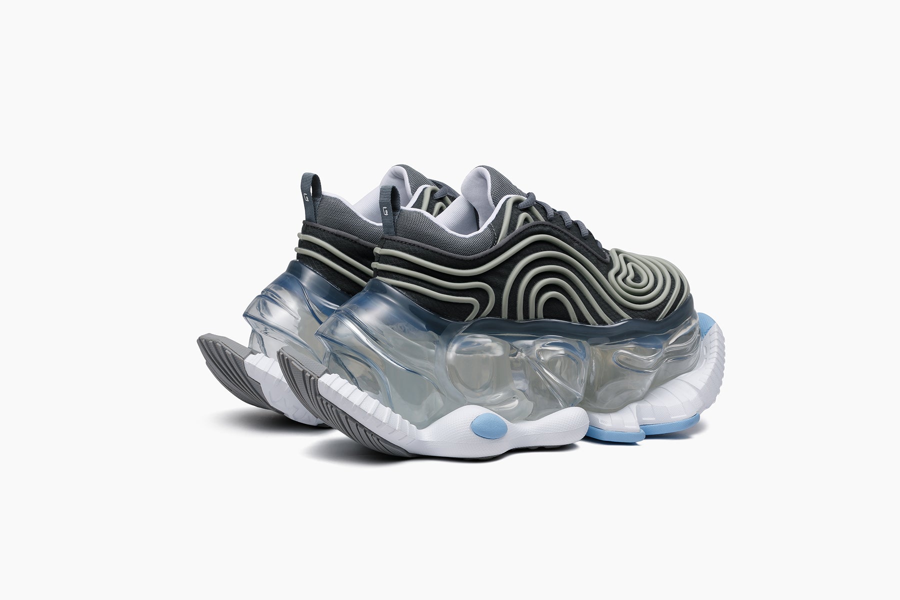 grounds SKYSCRAPER FALCON OPHIDIAN　GRAY / CLEAR ICE GRAY