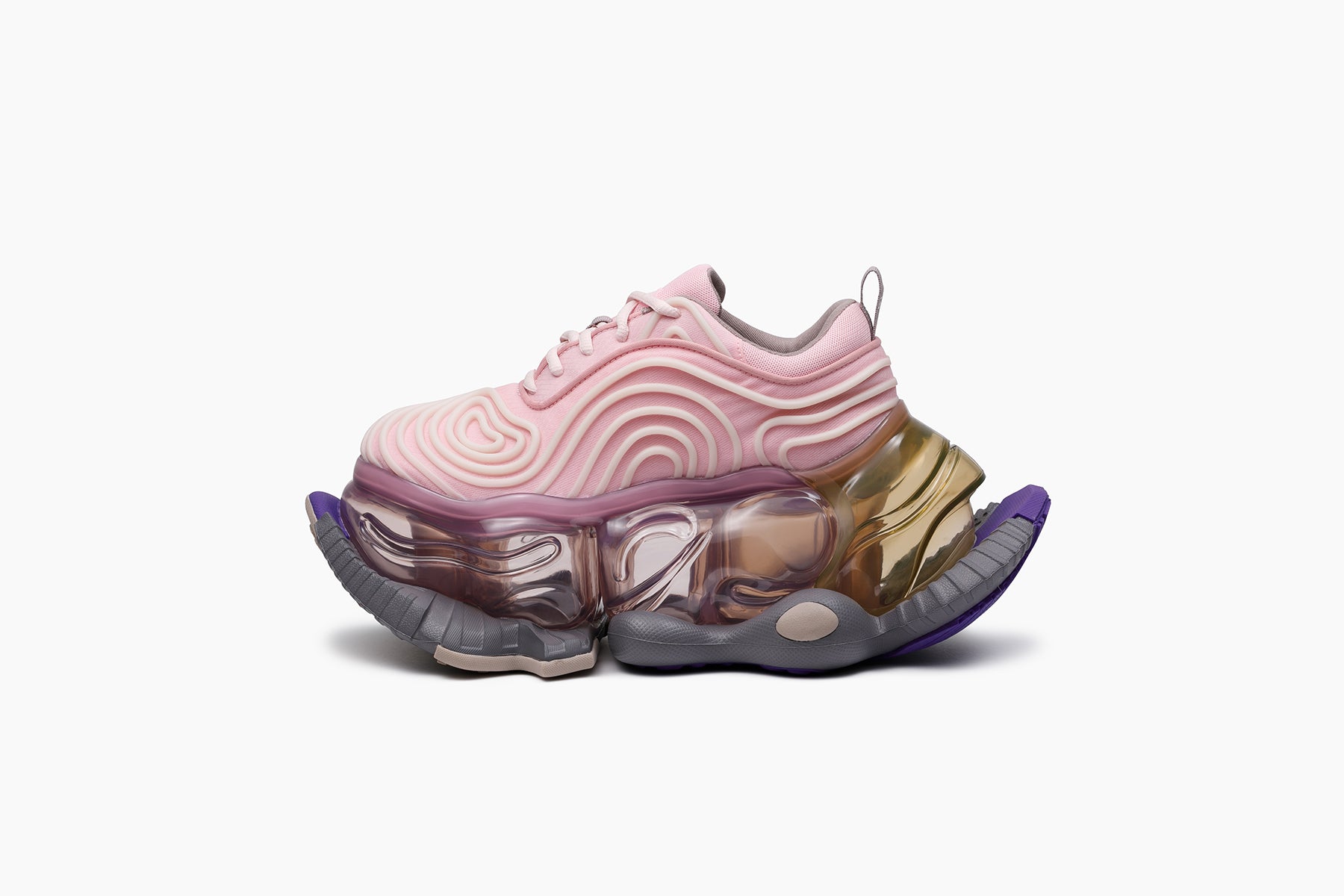 grounds SKYSCRAPER FALCON OPHIDIAN　PINK / DIRTY PINK DIRTY BROWN