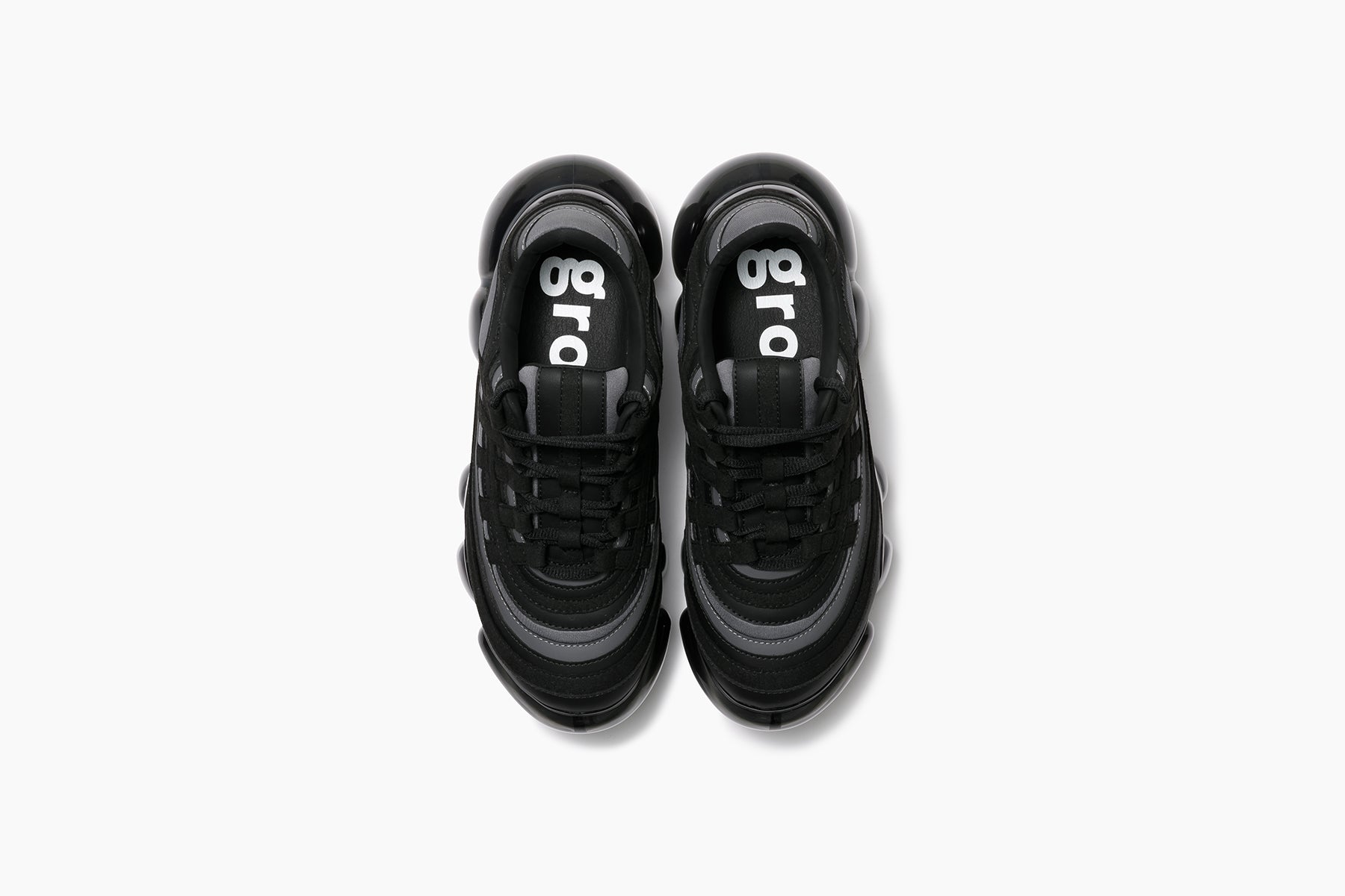 grounds JEWELRY WAFER BLACK GRAY MIX / BLACK