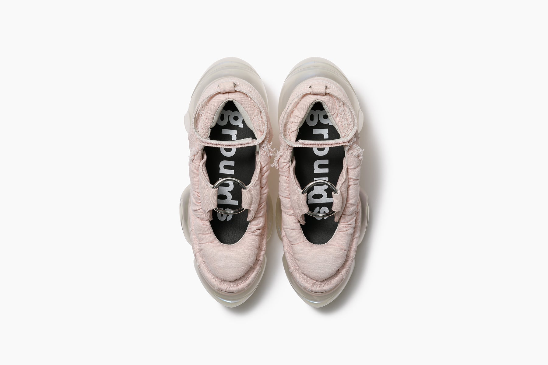 grounds LOOPIE DONUTS PALE PINK DENIM / CLEAR AURORA
