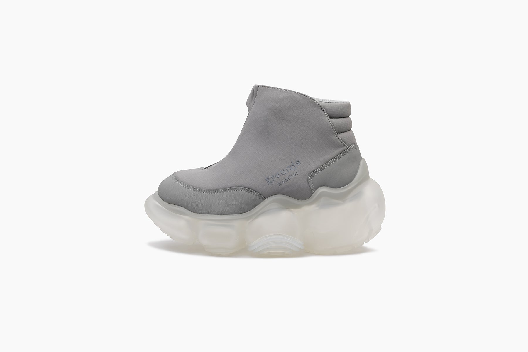 grounds MOOPIE WEATHER　LIGHT GRAY / CLEAR MATTE
