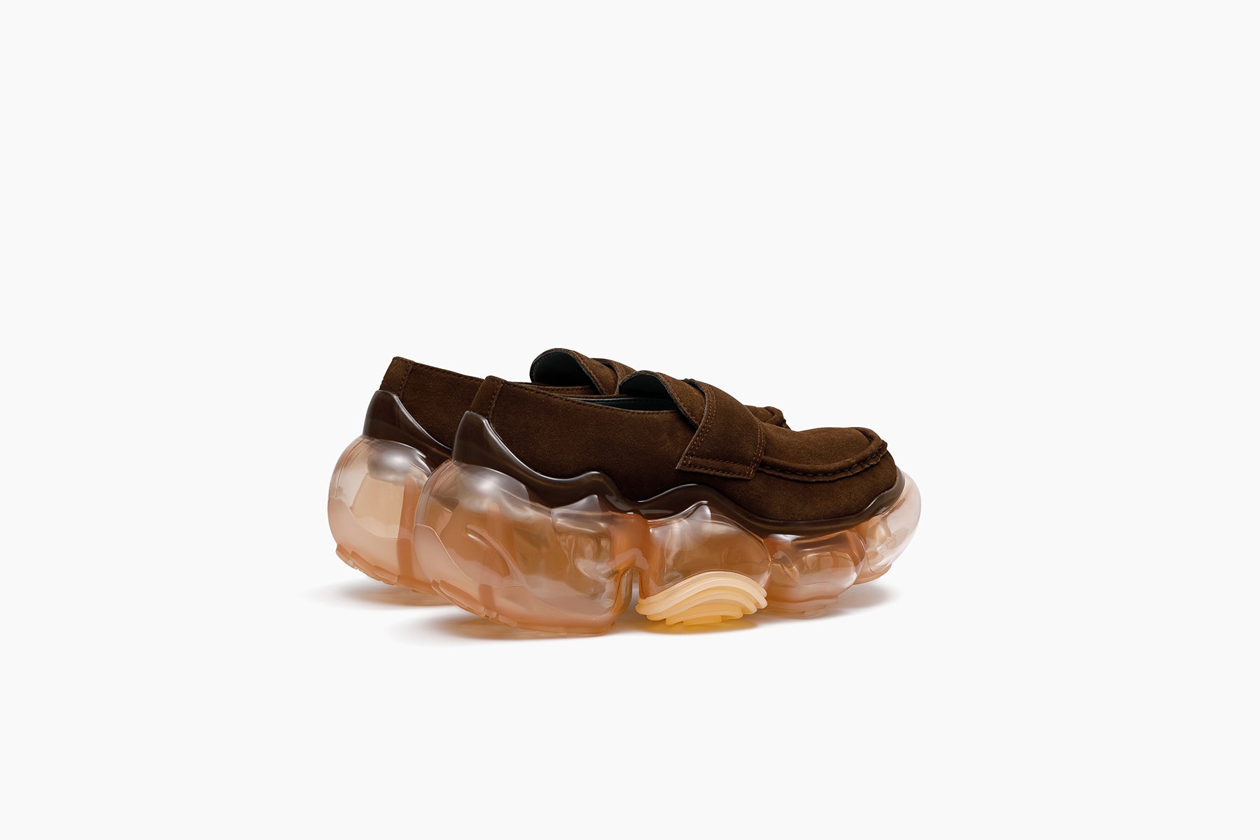 grounds MOOPIE LOAFER BROWN HAIRY / TAN