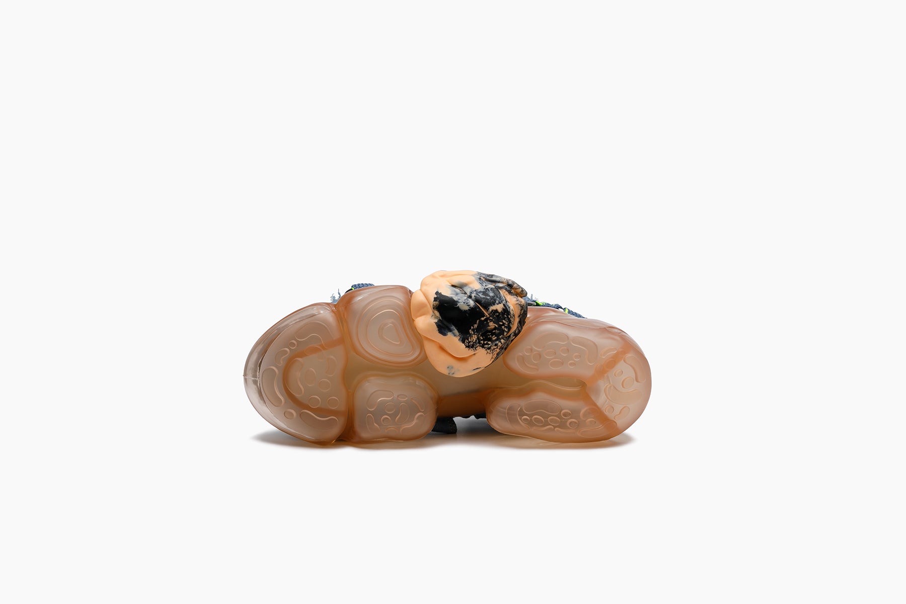 grounds MOOPIE PULL BLUE DENIM / TAN