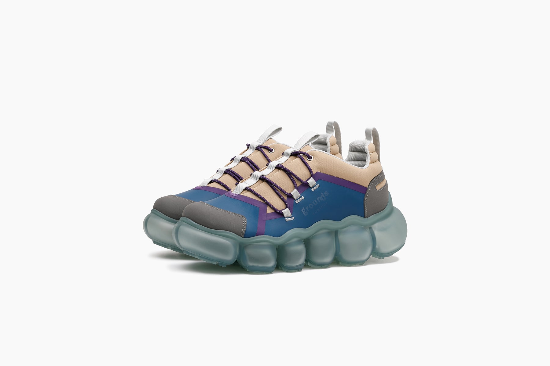 grounds JEWELRY WEATHER NIGHT PURPLE / ICE GRAY MATTE